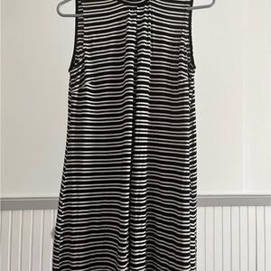 Speechless Black and White Sheath Midi Dress womens sz med